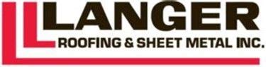 langer roofing & sheet metal inc|langer roofing news.